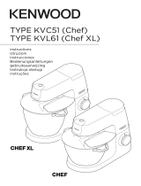 Kenwood CHEF XL KVL4110W Instrukcja obsługi