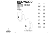 Kenwood ZJX740CR Instrukcja obsługi