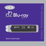 LaCie d2 Drive Blu-ray Instrukcja obsługi