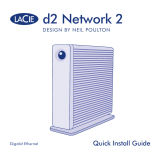LaCie d2 Network 2 3TB Instrukcja instalacji
