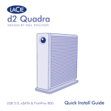 LaCie D2 Quadra Instrukcja instalacji
