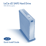 LaCie d2 SAFE Hard Drive Instrukcja obsługi