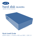 LaCie Hard Disk Quadra Instrukcja obsługi