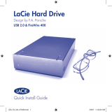 LaCie Hard Drive, Design by F.A. Porsche FireWire 400 Instrukcja obsługi