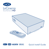LaCie LaCinema Classic HD Instrukcja obsługi