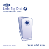 LaCie Little Big Disk Instrukcja obsługi