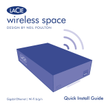 LaCie Wireless Space Instrukcja obsługi
