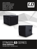 LD Stinger Sub 15A G3 Instrukcja obsługi