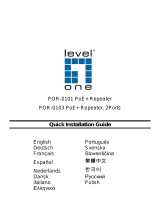 LevelOne POR-0103 Instrukcja instalacji