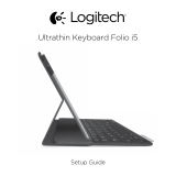Logitech Ultrathin Keyboard Folio for iPad Air Instrukcja instalacji