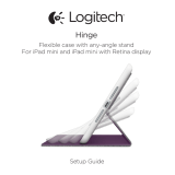 Logitech Hinge Flexible case for iPad mini Instrukcja instalacji