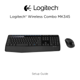 Logitech Wireless Combo MK345 Instrukcja instalacji