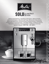 Melita CAFFEO SOLO & Perfect Milk Instrukcja obsługi