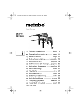 Metabo B 710 AC/DC Instrukcja obsługi