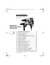 Metabo KHE 28 Plus Instrukcja obsługi