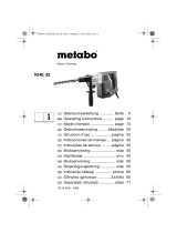 Metabo KHE 32 Instrukcja obsługi