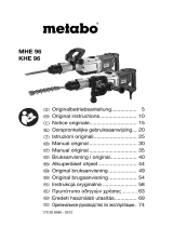 Metabo MHE 96 Instrukcja obsługi