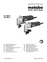 Metabo KU 6872 Instrukcja obsługi