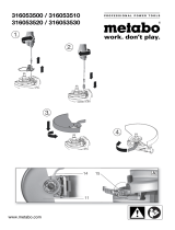 Metabo WX 24-180 Instrukcja obsługi