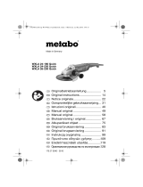 Metabo WXLA 26-230 Quick Instrukcja obsługi