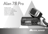 Midland Alan 78 Pro, CB Funk Instrukcja obsługi