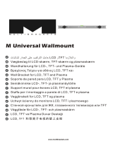 Multibrackets M Universal Wallmount Black Instrukcja obsługi