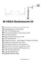 Multibrackets M VESA Desktopmount III Black Instrukcja obsługi