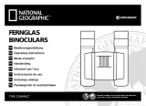 National Geographic 8x21 Pocket Binoculars Instrukcja obsługi