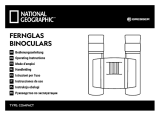 National Geographic 10x25 Pocket Binoculars Instrukcja obsługi
