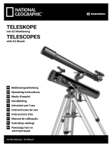 National Geographic 60/700 Refracting Telescope AZ Instrukcja obsługi