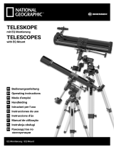 National Geographic 90/900 Refractor Telescope EQ3 Instrukcja obsługi