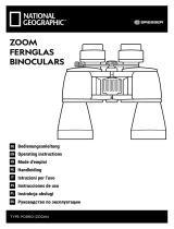 National Geographic 8-24x50 Zoom Binoculars Instrukcja obsługi