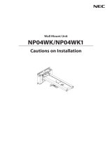 NEC NP-U321H Installation and Setup Guide