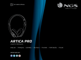 NGS White Artica Pro bluetooth Instrukcja obsługi