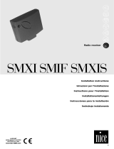 Nice SMXI SMIF and SMXIS Instrukcja obsługi