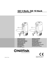 Nilfisk GD 5 Back Instrukcja obsługi