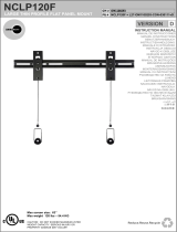 OmniMount NCLP120F Instrukcja obsługi