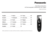 Panasonic ER1611 Instrukcja obsługi
