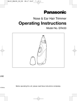 Panasonic ER430 Instrukcja obsługi