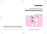 Panasonic ER508 Instrukcja obsługi