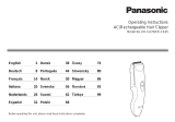 Panasonic ER-CA70 Instrukcja obsługi