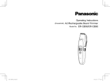 Panasonic ERGB86 Instrukcja obsługi