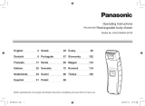 Panasonic ERGY30 Instrukcja obsługi