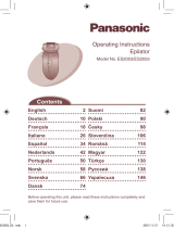 Panasonic ES2055 Instrukcja obsługi