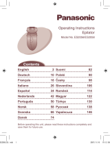 Panasonic ES2058 Instrukcja obsługi