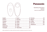 Panasonic ES2064 Instrukcja obsługi