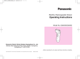 Panasonic ES6002 Instrukcja obsługi