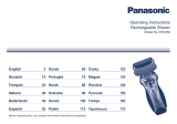 Panasonic ES-7058 Instrukcja obsługi