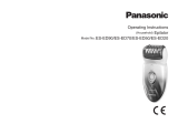 Panasonic ESED90 Instrukcja obsługi