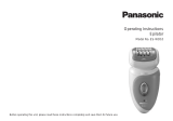 Panasonic ESWD10 Instrukcja obsługi